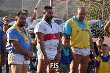 Luchada canaria y espectáculo de Maestro Florido en Lomo Magullo/Francisco Javier Santana.